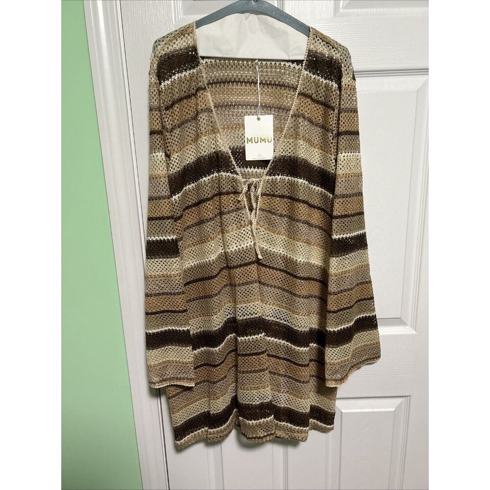 Mumu- Vacay Mini Coverup- Size 2X